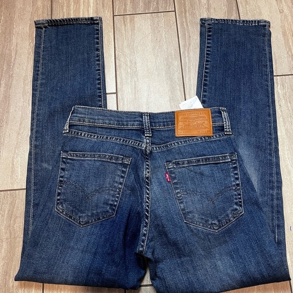 Levis Dark Wash Mens 511 Slim Stretch Size 28X30 - Picture 7 of 7